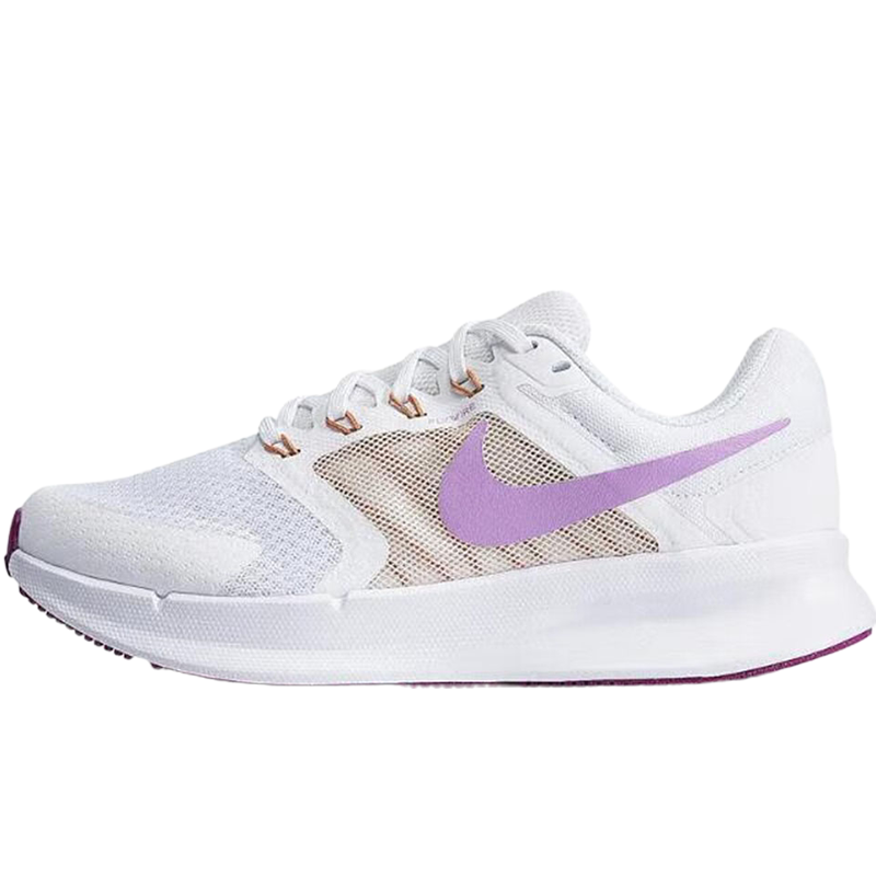 Nike Run Swift 3 耐磨减震 低帮 跑步鞋 女款 白粉 DR2698-103