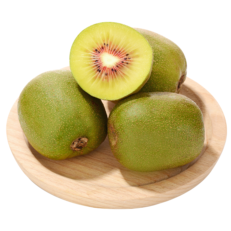冠町 四川红心猕猴桃中果30枚装(单果70-90g)新鲜当季水果生鲜