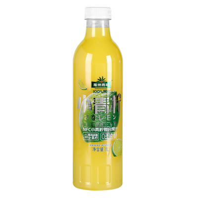 版纳雨林nfc纯果汁1L青柠汁1L*2 非浓缩无添加剂饮料