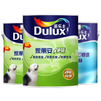 多乐士(Dulux)家丽安净味乳胶漆内墙面漆 油漆涂料 A991+A914 15L套装 哑光白色