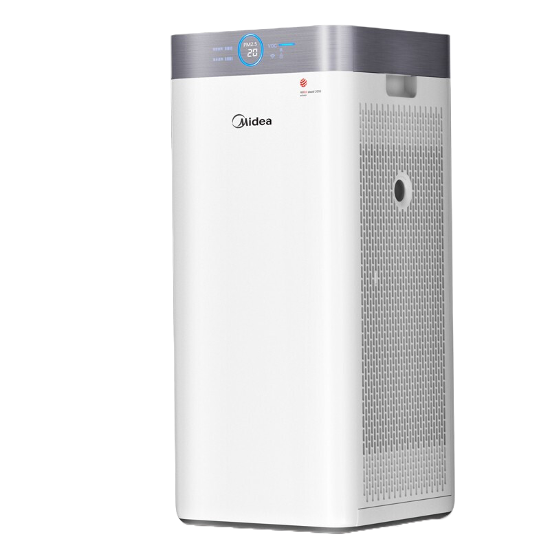 美的空气净化器KJ550G-JA32 强效除异味 APP智能双面净化家用卧室雾霾pm2.5二手烟负离子JA32