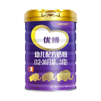 圣元法版优博3段婴幼儿奶粉12-36个月900g*2罐