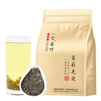 一农茶叶特级茉莉花茶毛尖100g袋装 横县茉莉鲜花 香气四溢