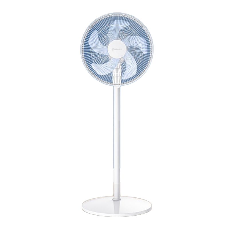 艾美特(Airmate)电风扇CS40-R34 五叶大风量16寸摆头 遥控头部按键操作 预约定时高度可调节落地扇空调伴侣