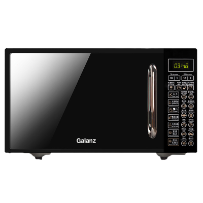 格兰仕(Galanz)微波炉 G70F20CN1L-DG(B0) 20L 微电脑式 智能菜单 平板家用光波炉
