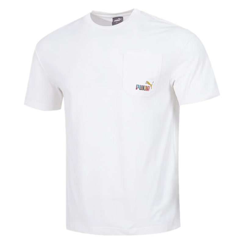 彪马(Puma)男装女装2023夏季新款运动服跑步健身训练透气宽松休闲短袖T恤 671962-02