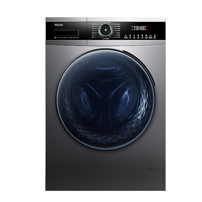 海尔(Haier) 滚筒洗衣机 10公斤洗烘一体机 一级能效 全自动上排水 直驱变频 EG100HMATE71S