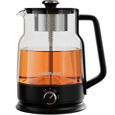 金灶A-57蒸汽喷淋式煮茶器电茶炉养生小茶炉蒸茶壶自动小型煮茶炉 黑色