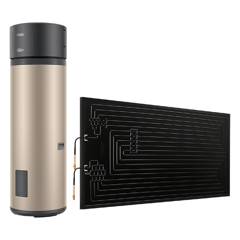 [人气热榜]Haier/海尔空气能热水器200升家用太空能热水器平板太阳能空气源一级能效TK48/200-KD1(U1)