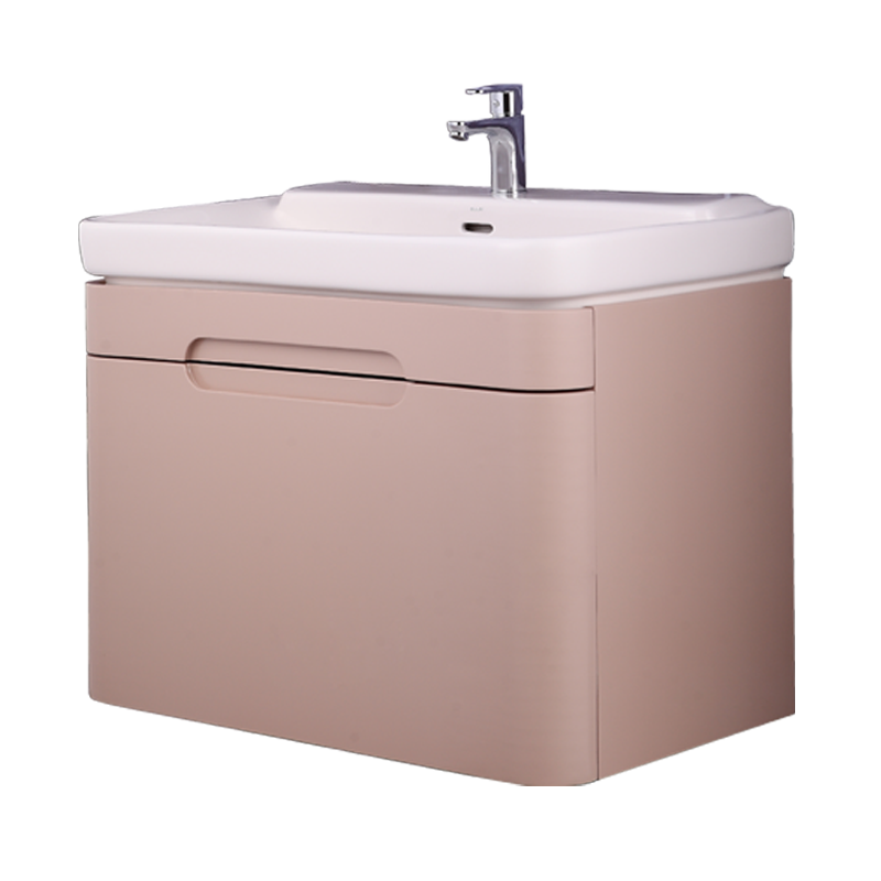 宜来卫浴豆蔻现代法式轻奢卫生间大储物浴室柜组合洗漱台洗脸盆柜(不含龙头镜柜)