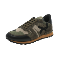 华伦天奴 VALENTINO 男士CAMOUFLAGE ROCKRUNNER系带休闲运动鞋2Y2S0723 QRK