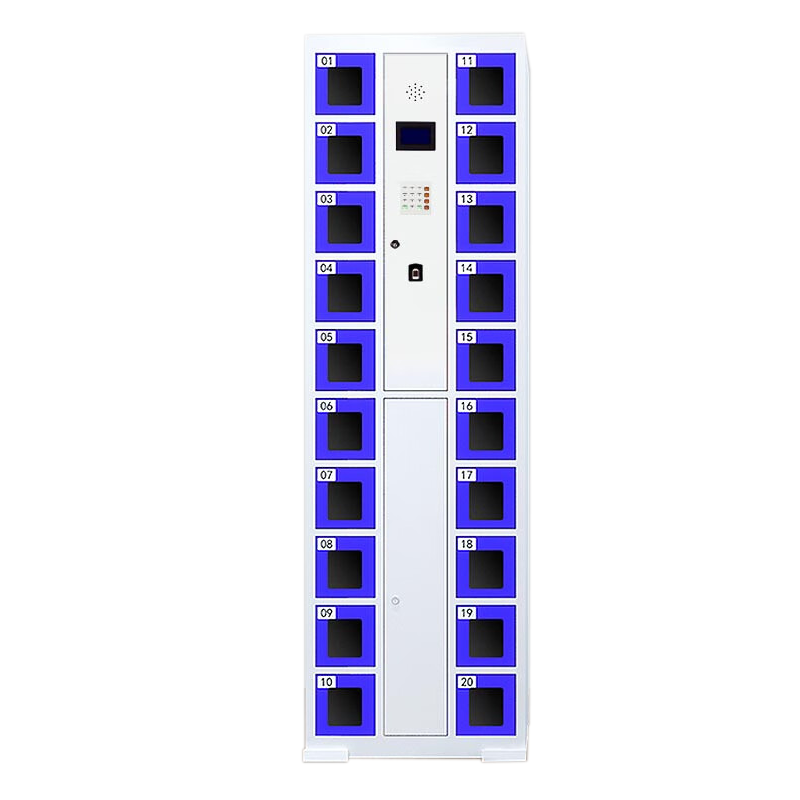 汉诺鑫威智能手机柜存放柜存包柜储物柜20门透明款[工厂现做 7天内发货]