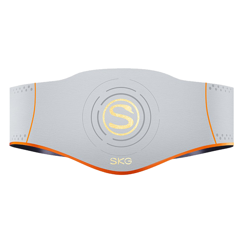 七夕生日礼物SKG腰部按摩器 W5[墨蓝色]按摩腰带 智能腰椎按摩仪 揉捏理疗仪 热敷护腰 便携APP操控