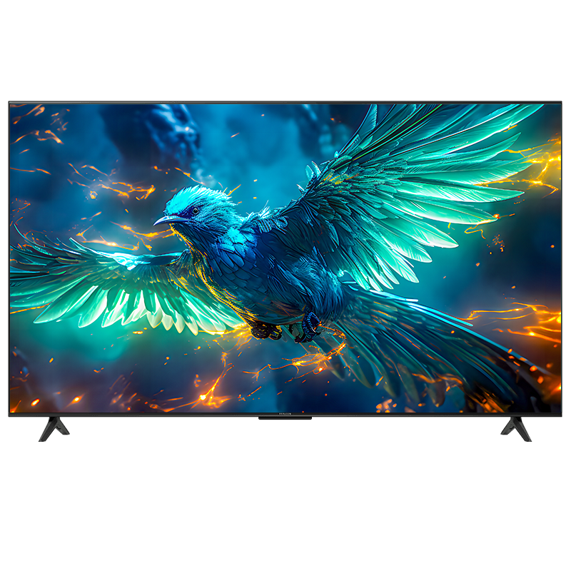 TCL雷鸟65雀5 新品65英寸声控2+32G全面屏4K超高清电视机65F275C