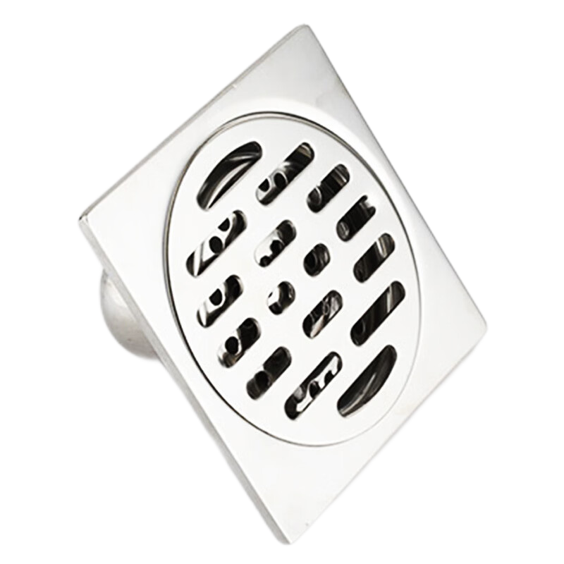 兰花(lanhua) 地漏 不锈钢通用型地漏 100*100mm 双层 LH6118 1个