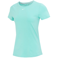 Nike 品牌Logo印花圆领短袖T恤 女款 浅蓝色 DD0627-349