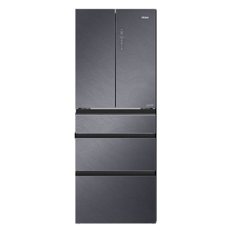 海尔(Haier)多门冰箱 423升容量 1级能效 双变频 法式多门电冰箱 BCD-423WLHMD14SAU1