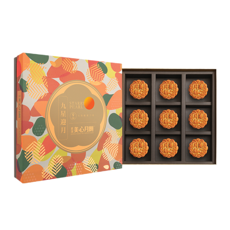 美心(Mexin) 九星迎月礼盒月饼 630g