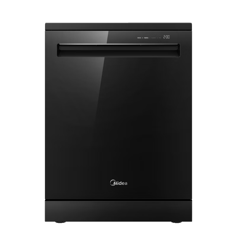 美的(Midea)15套洗碗机GX2000一键独立消毒105℃热风烘干五臂飓风洗双驱变频一级水效