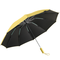 全自动反向折叠黑胶防晒防紫外线遮阳雨伞女晴雨两用抗风男太阳伞