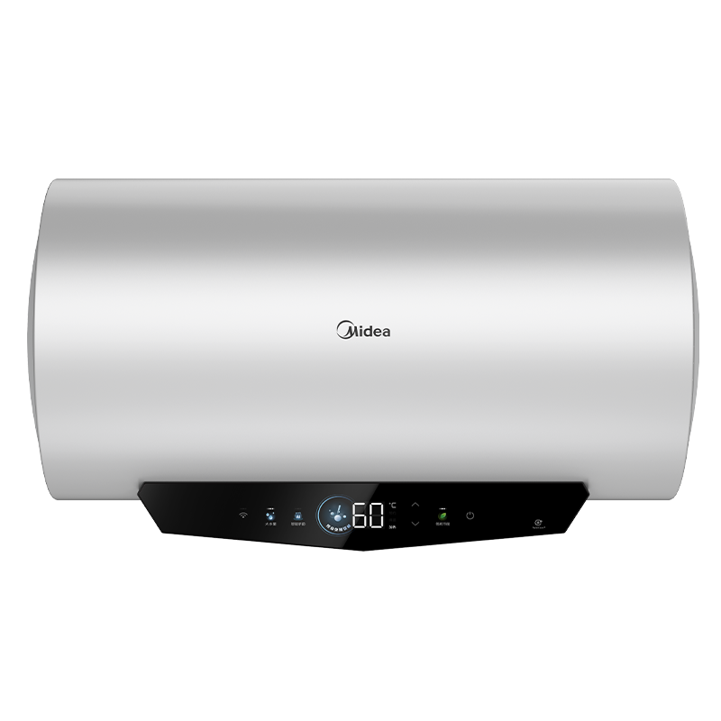 美的(Midea)储水式速热电热水器家用80升3300W水质水量水温监测珐琅无缝内胆一级能效智能省电 F8033-JE5
