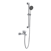 苏宁宜品淋浴花洒套装枪灰色恒温浴室家用钢琴键数显沐浴花洒