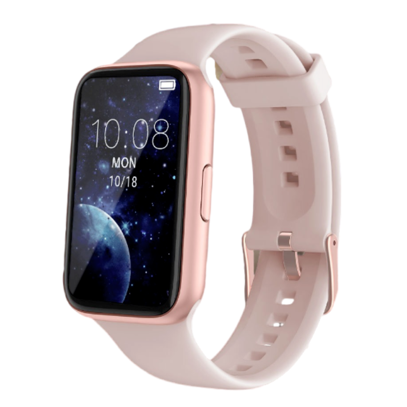 绘邦『官方正品』LC112情侣款智能手表多运动模式深度防水血压睡醒监测蓝牙连接表盘下载智能腕表