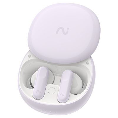 科大讯飞(iFLYTEK)录音翻译会议耳机Nano 奶芋紫桌面办公组合套装 无线蓝牙耳机 主动降噪 入耳式 录音转文字