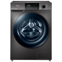 美的(Midea)洗烘一体滚筒洗衣机全自动 10公斤智能家电家用大容量消毒除菌洗智能投放 MD100V58WIT