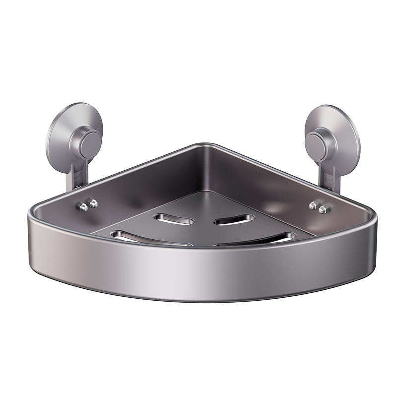 太力浴室卫生间置物架免打孔壁挂厕所架洗手间洗漱台墙上三角收纳