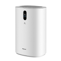 松下(Panasonic)纳诺怡空气净化器 智能WIFI芯替式净味器 F-PXT90C-H 白色