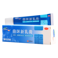 福元曲咪新乳膏10克用于湿疹 接触性皮炎 脂溢性皮炎 神经性皮炎 体癣 股癣以及手足癣等