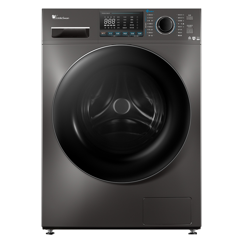 小天鹅(LittleSwan)洗衣机滚筒全自动 TD100VC80MT 水魔方滚筒洗衣机 10公斤银离子除菌洗烘一体