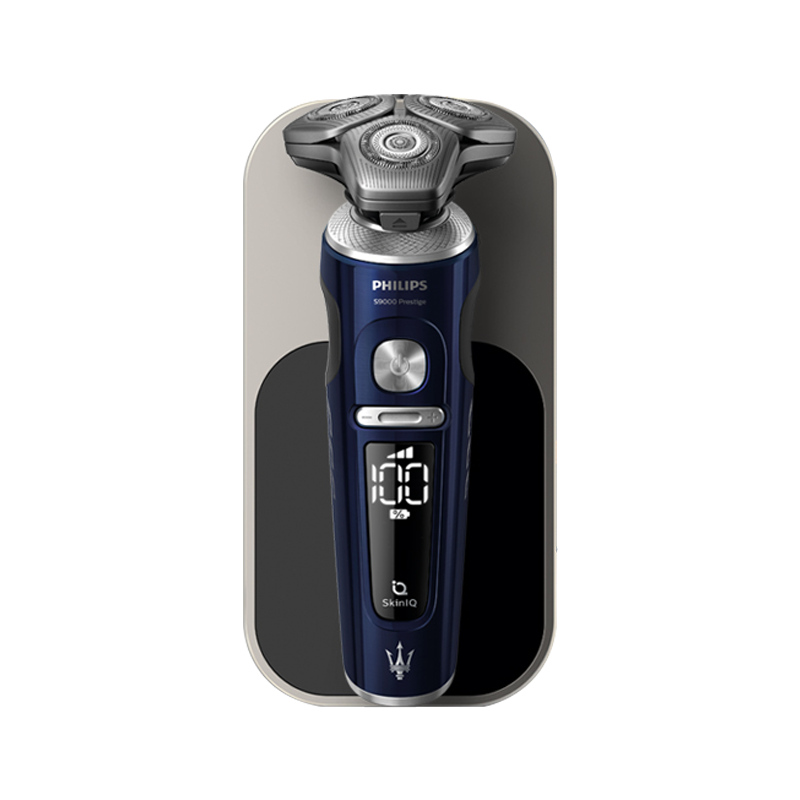 飞利浦(PHILIPS)电动剃须刀SkinIQ肌能感应刮胡刀奢享蜂巢9系电须刀玛莎拉蒂限定礼盒SP9890/62BP