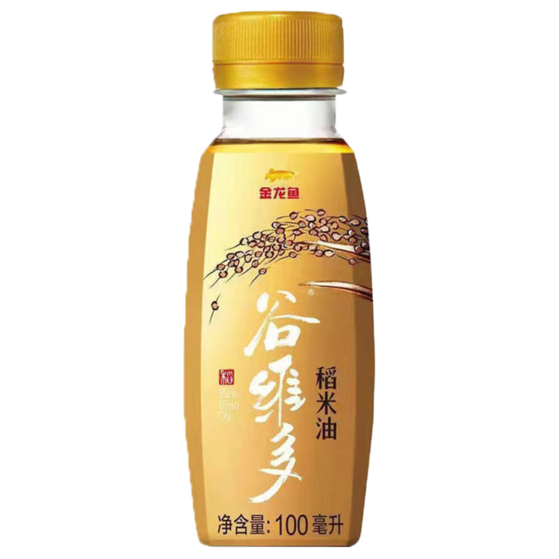 金龙鱼特级稻米油100ML清香植物油宿舍炒菜凉拌菜