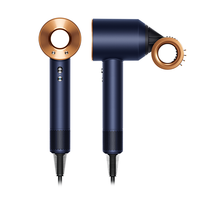 戴森(Dyson) 新一代吹风机 Dyson Supersonic 电吹风负离子 家用 礼物推荐 HD15 藏青色