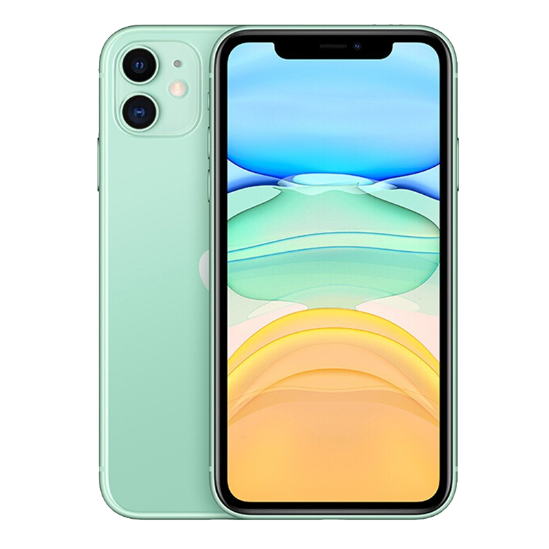 苏宁二手手机 95新 苹果 Apple iPhone 11 128G 绿色 全网通4G 二手苹果11 电池能效70至80
