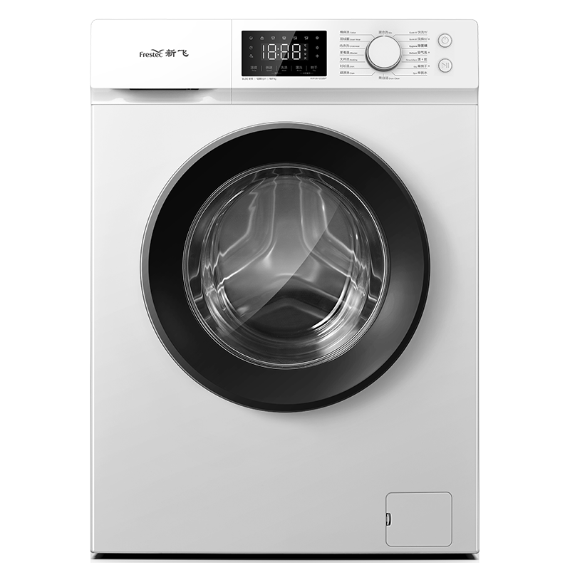 新飞(FRESTEC)滚筒洗衣机全自动 洗烘一体机 除螨 蒸汽速烘 10公斤大容量 XQG100-1201HBD