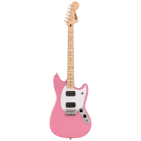 FENDER芬达电吉他音速sonic MUSTANG双双枫木指板初学入门电吉他 亮光粉