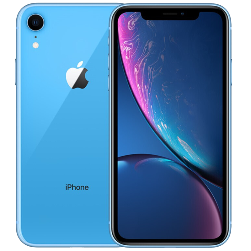 苏宁二手手机 8新 苹果 Apple iPhone XR 64G 蓝色 国行全网通二手苹果xr 电池能效70至80