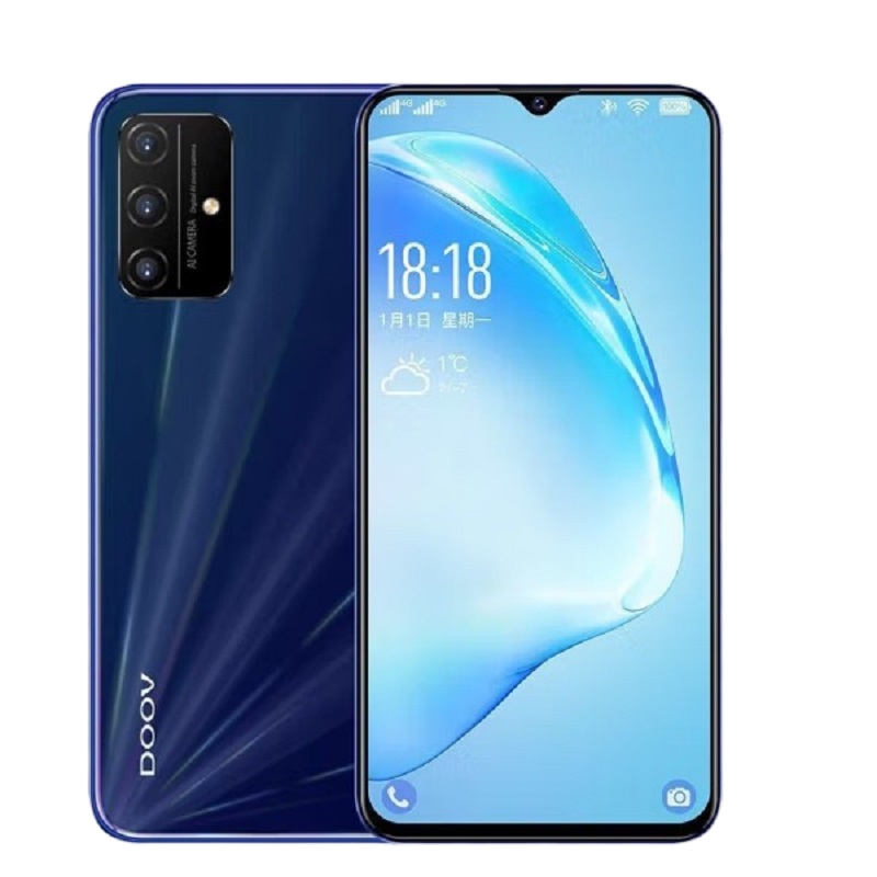 DOOV (朵唯)朵唯手机  双卡双待 8G运行 128G内存 安卓9.0 水滴全面屏游戏手机 TP-C 充电口 水滴全面屏 4G全网通智能手机 微信八开 应用八开
