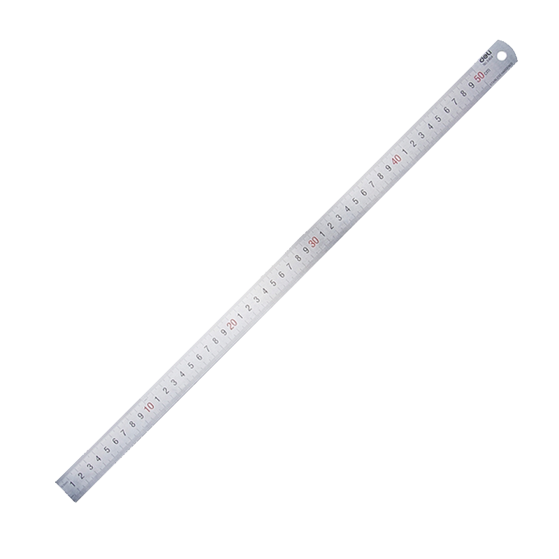 得力8464 钢尺50cm