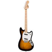 FENDER芬达电吉他音速sonic MUSTANG单单枫木指板初学入门电吉他 两色日落