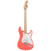FENDER芬达电吉他音速sonic ST型单单双枫木指板带摇把初学入门电吉他 珊瑚红