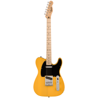 FENDER芬达吉他音速sonic TELE型单单枫木指板初学入门电吉他 奶油金黄色