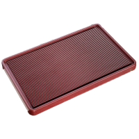 电木茶盘现代简约功夫茶具紫檀红60*40*5cm