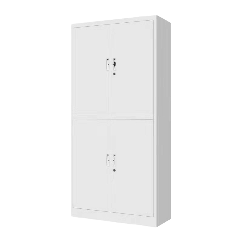 易企采 钢制加厚五门衣柜 员工更衣柜 储物柜 学生宿舍带锁储物柜 浴室衣柜 健身房存包柜 铁皮柜