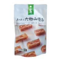 金晔六物山楂条袋装陈皮风味山楂蜜饯办公室休闲零食108g*3