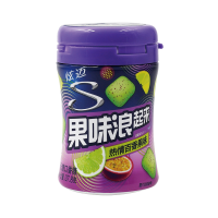 亿滋 Stride炫迈 果味浪起来无糖口香糖热情百香果味37.8g 休闲小零食