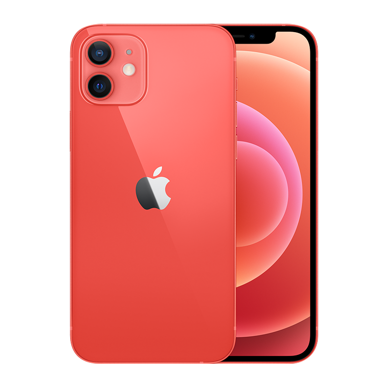 [苏宁二手 8新]Apple/苹果 iPhone 12 64G红色 苹果12全网通5G苹果12二手手机 电池70 80